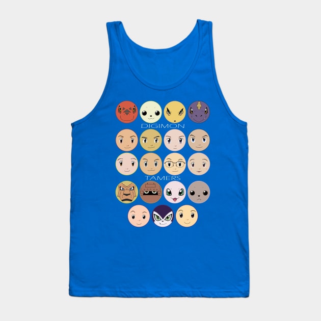 Digimon Tamers Tank Top by Decokun